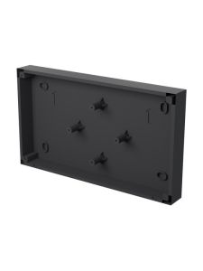 Shelly Wall Display XL - väggfäste - svart - endast USB-C (5V)