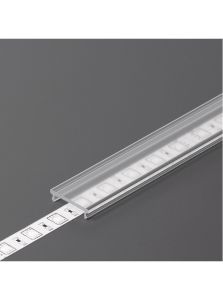 Cover till LED-profil - F - Click - 2m - Transparent