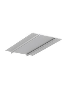 Täckning till LED-profil WALLE12 - 1m - Anodiserad