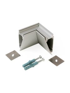 Vinkel till LED-profil WALLE12 - 90° - Anodiserad
