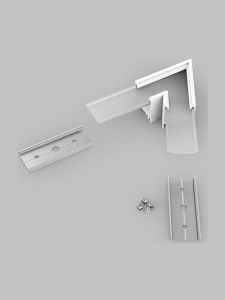 Vinkel till LED-profil LINEA20 - 60° - Vit
