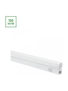 Spectrum - Underskåpsbelysning T5 - 14W - 1200mm - 230V - 120° - IP20 - Vit - 1400lm - RA80 - På/av - Neutralvit