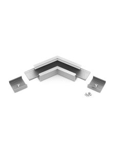 Vinkel till LED-profil LINEA-IN20 - 120° - Anodiserad