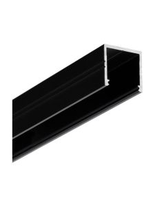 LED-profil SMART16 - 1m - Svart