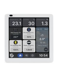Shelly - Wall Display X1i Silver