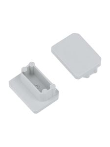 Ändlock till UNI-TILE12 - Grå - 20 st