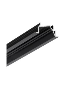 LED-profil DIAGONAL14 - 1m - Svart