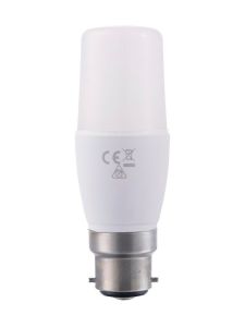 Ba22d - SPL Tubular VR 95-265V - Opal - 640lm - 3000K - CRI 82
