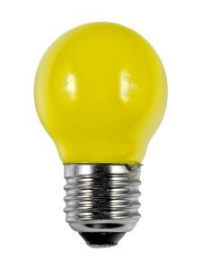 E27 - SPL Party Color Filament-kronljus - Gul - 60lm