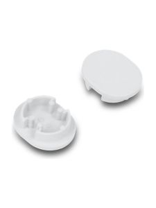 Ändlock till ARC12 DUO D - Vit - 20 st.
