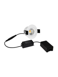 HiluX D3 Tilt360 - Full Spectrum LED inbyggnadsspot - Ra97 - 3000 K - Vit