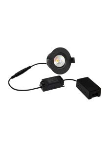 HiluX D3 Tilt360 - Full Spectrum LED-inbyggnadsspot - Ra97 - 2700K - Svart