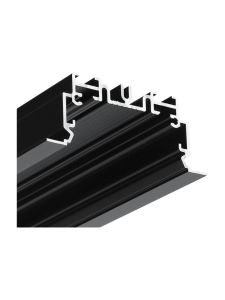 LED Profil PHIL.v2 RECESSED - 2m - Svart