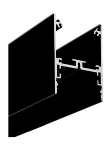 LED Profil PIXEL33-02 - 4m - Svart