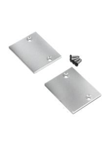 Ändlock till PIXEL33-01 - Silver - Metall - 2 st