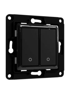 Shelly - Wall Switch 2 - Svart