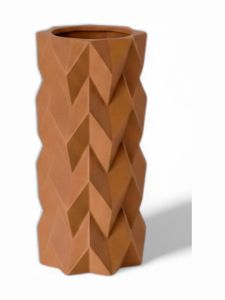 Simiu - TESSURA - Vas - 17 cm - Karamell