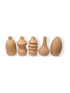 Simiu - MINI VASES - magnetisk - 6 cm - 5 st. - ljus persika