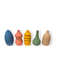 Simiu - MINI VASES - 8 cm - Set - 5 st