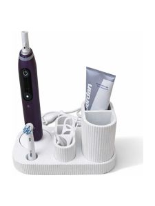 Simiu - DENTIA - Oral-B iO tandborsthållare - Vitmarmor