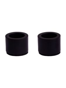 Uyuni - Ljusstake (för smala ljus) - Matt svart - 2-pack - 3,25x2,32 cm