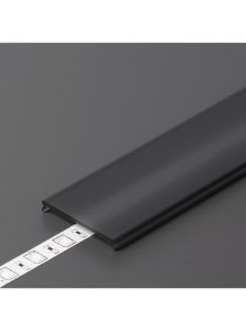 Cover till LED Profil - C9 - Click - 4,1m - Svart