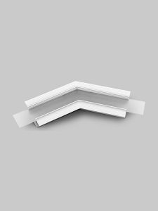 Vinkel till LED-profil VARIO30-05 - 135° - Vit