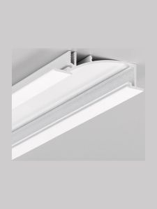 LED-profil FLAT8 - 1m - Vit