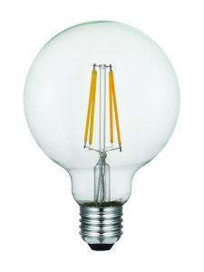 E27 - SPL Premium Globe - Klar - Ø:95mm - 740lm - 2500K - CRI 93 - Dimbar