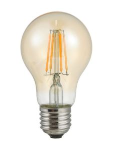 E27 - SPL Light Sensor - Amber - Ø:60mm - 430lm - 2500K - CRI 80 - Ej dimbar
