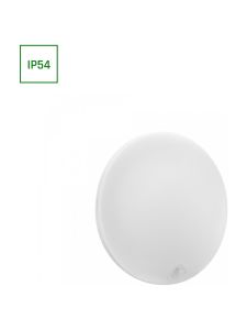 Spectrum - NYMPHEA PROXI - Taklampa - 18W - PIR-sensor - Vit - 1600lm - RA80 - IP54 - Varmvit