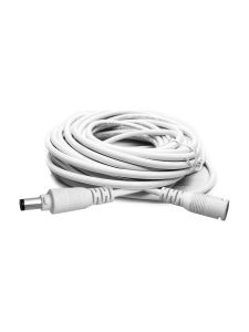 HiluX - DC-strömkabel 3 m - 2x0,5 mm² - Till PureLED Troldtekt-skenor - Vit
