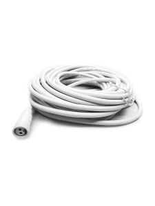 HiluX - Strömkabel 10 m - Till Troldtekt LED-skenor (2-pin hona) - Vit