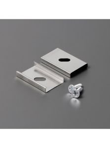 Monteringsclips till LED-profil - Model U - Rostfri - 20 st
