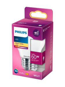 E27 - Philips LED-kronljus - matt - 6,5W - 806lm
