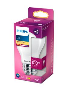 E27 - Philips LED-lampa 10,5W - 1521lm