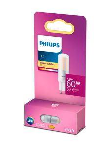 G9 - Philips LED-stiftlampa 4,8 W - 570 lm