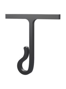 Ljusslinga-clips - För julbelysning och ljusslingor i utstick - Svart - 20 st.