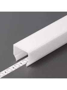 Cover till LED-profil - E7 - Click - 1m - Opal