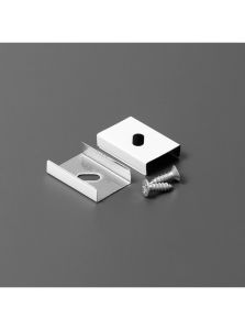Fäste till LED-profil - Model S - Vit - 20 st