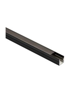 LEDlife - Svart aluprofil till akustikpanel - 1,2 m - 10x10mm