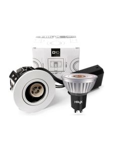 HiluX D10 Vit inomhus inkl. HiluX R10 LED-spot