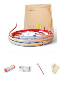 HiluX ZigBee LED-list 3000K - 10 m - Komplett set