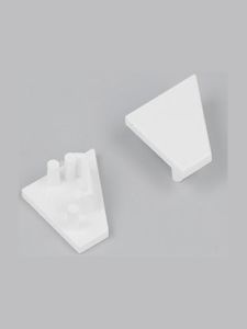 Ändlock till CORNER10.v2 - Vit - 20 st