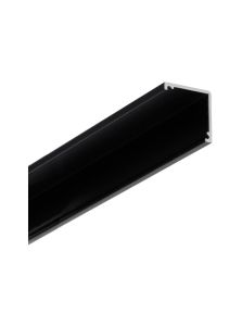LED-profil CABI12 DUO - 2m - svart