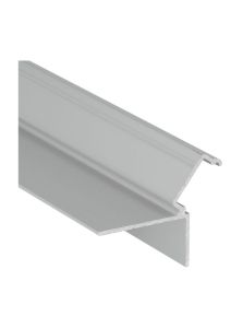 LED-profil GLOW12 DOWN - 2m - Anodiserad