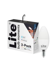 E14 - Lite Bulb Moments - White & Color Ambiance - 3-pack