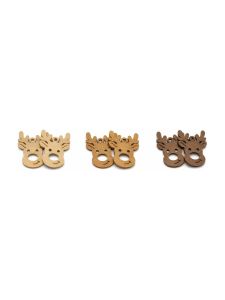 Mumi3D - Presentpynt - Renar - 6 st