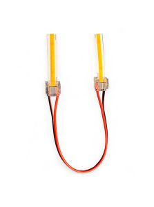 Dubbel SmartClip till 10mm COB LED-band m. 15cm kabel - 5-pack