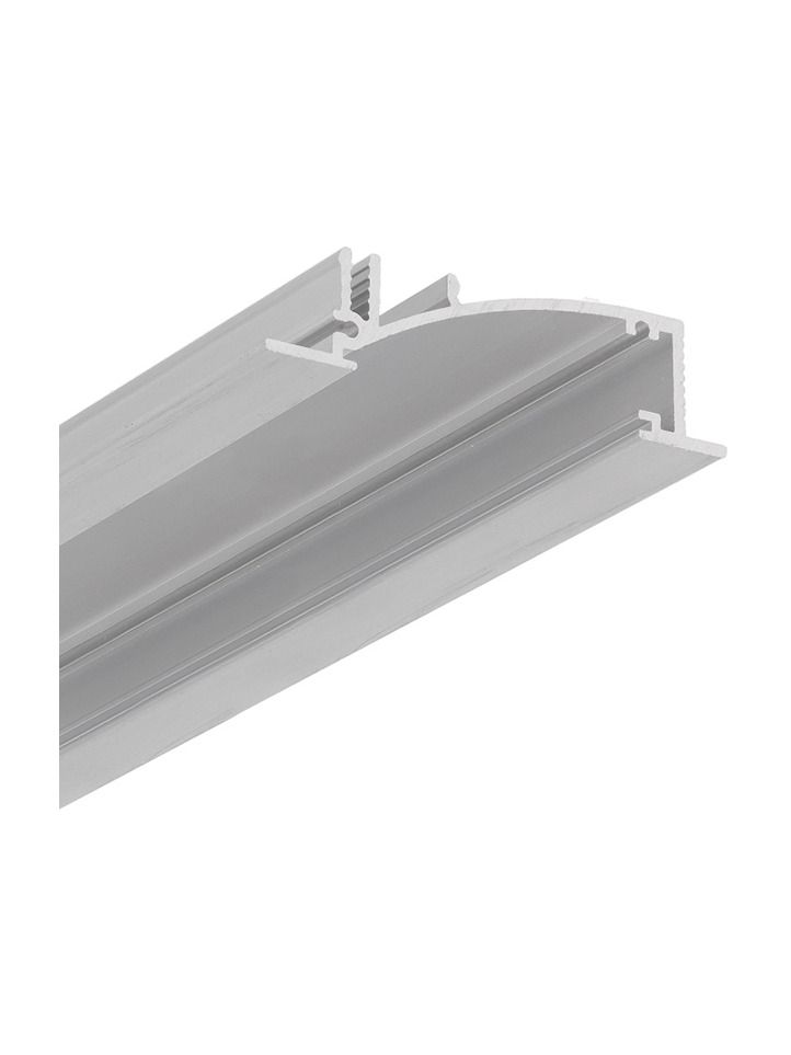 LED-profil FLAT8 - 3m - Raw